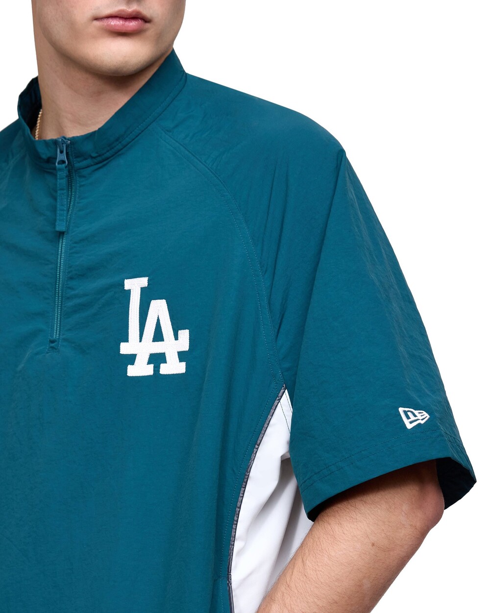 New Era Los Angeles Dodgers Outdoor Short Sleeve Anorak - Size M